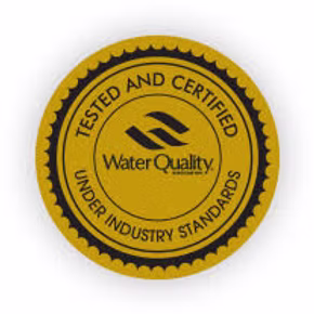 Water Quality — Tested and Certified Gold Standard seal
